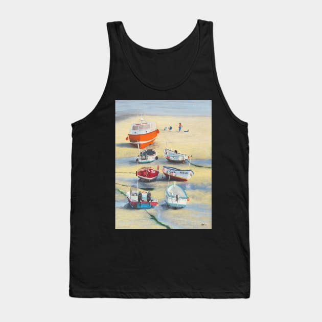 Low Tide, St Ives Tank Top by richardpaul